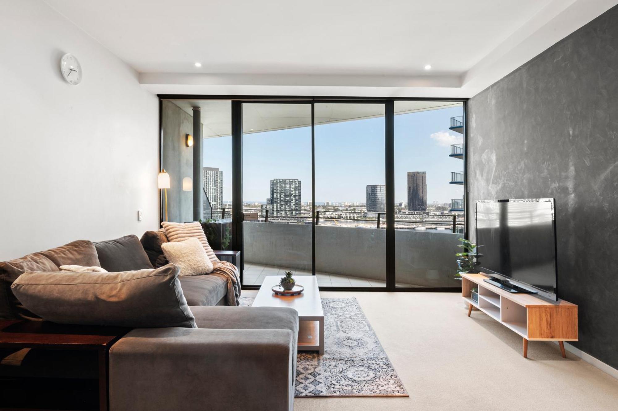 Sea View, Gym & Pool, 2 Bedrooms 2 Bathrooms Melbourne Dış mekan fotoğraf